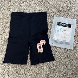 Shapermint Women's Black Mid-Waist Shaper Shorts